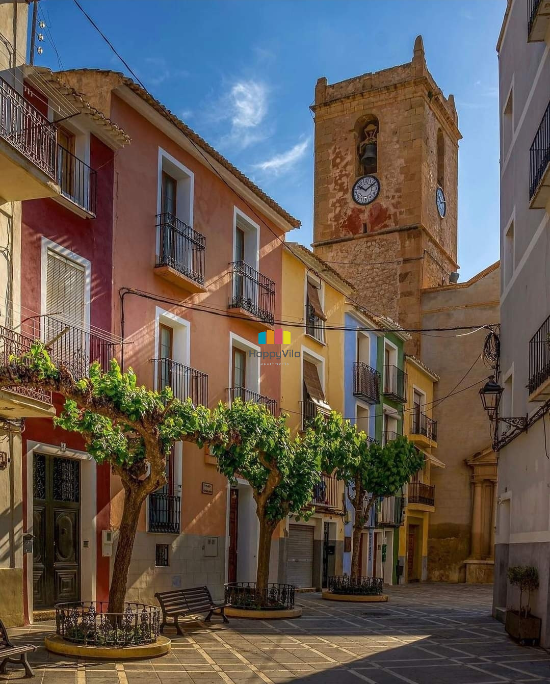 Apartamento en Villajoyosa - PLAZA IGLESIA - APARTAMENTO CON TERRAZA