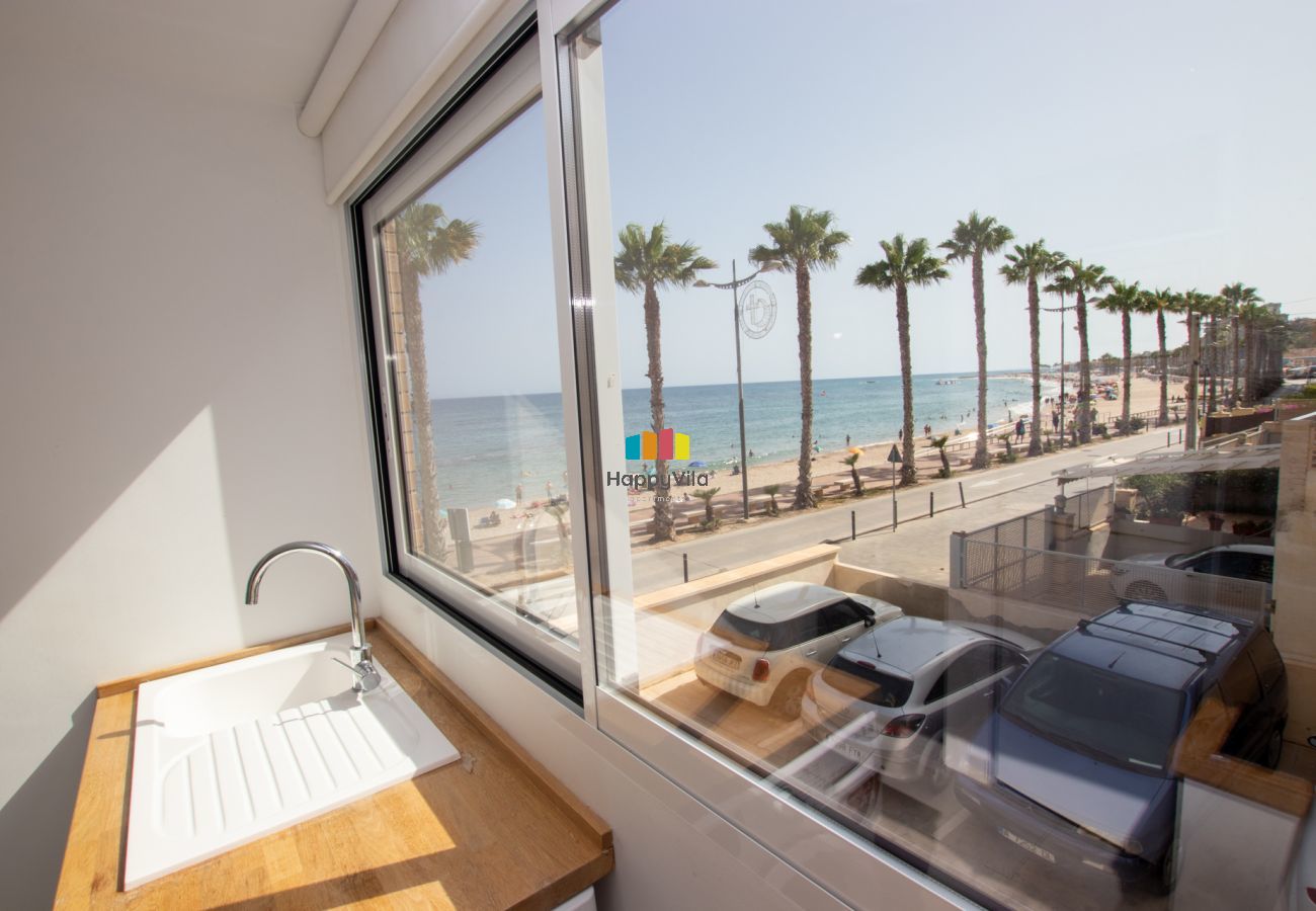 Apartamento en Villajoyosa - Apartamento Playa Centro con vistas al mar