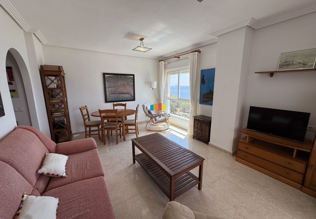 Apartamento en Villajoyosa - TELLEROLA - 3 HAB VISTAS MAR + PISCINA