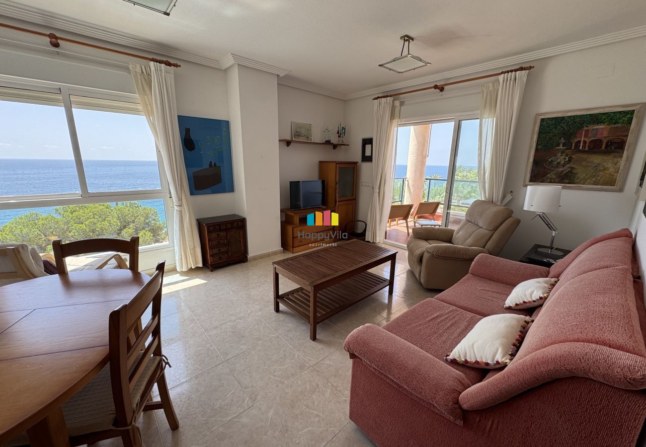 Apartamento en Villajoyosa - TELLEROLA - 3 HAB VISTAS MAR + PISCINA