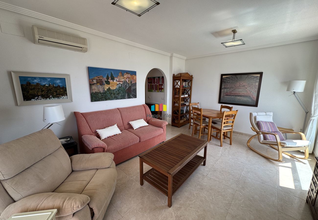 Apartamento en Villajoyosa - TELLEROLA - 3 HAB VISTAS MAR + PISCINA