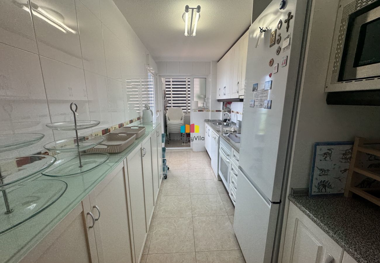 Apartamento en Villajoyosa - TELLEROLA - 3 HAB VISTAS MAR + PISCINA